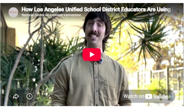 Still image from LAUSD Video